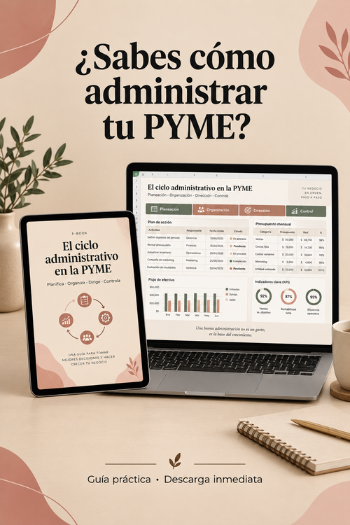El ciclo administrativo en la PYME - Guía práctica para pymes
